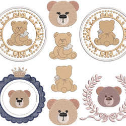 BEARS AND FRAMES PACKAGE 2