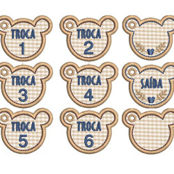 SET OF TAGS FOR MATERNITY 5