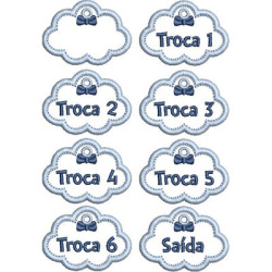 SET OF TAGS FOR MATERNITY 2