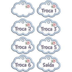 SET OF TAGS FOR MATERNITY 1