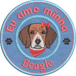 EU AMO MINHA BEAGLE 