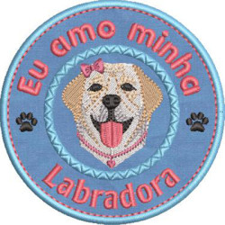 EU AMO MINHA LABRADORA