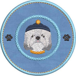 Diseño Para Bordado Amo Mi Lhasa Apso 3