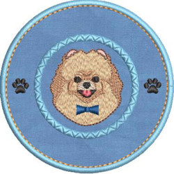 Embroidery Design I Love My Spitz 3