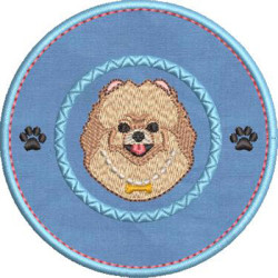 Embroidery Design I Love My Spitz 4