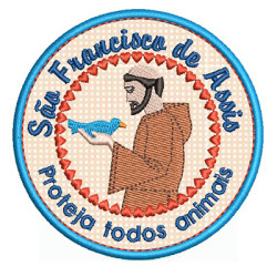 Embroidery Design San Francisco Protect