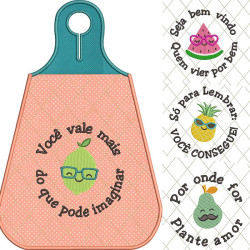 Diseño Para Bordado Diseño De Bolsa De Coche Frutas Cute