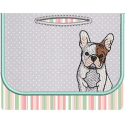 2 SUPPORT HYGIENIC BAG PET FRENCH BULLDOG