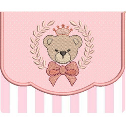 Diseño Para Bordado Bolso Porta Máscara Oso