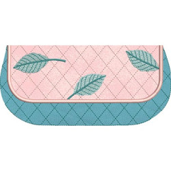 Embroidery Design Case Project Sunglasses Foliage