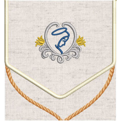 Diseño Para Bordado Proyecto Kit De Bolsa De Viático M..