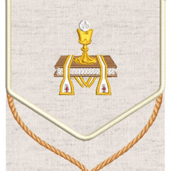 Embroidery Design Viaticum Bag Kit Project Bíblia E Calice