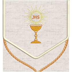 Embroidery Design Viaticum Bag Kit Project Jhs Chalice
