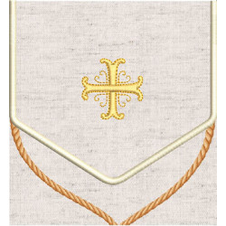 Embroidery Design Viaticum Bag Kit Project Cross 1