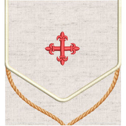 Embroidery Design Viaticum Bag Kit Project Cross 2