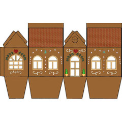Embroidery Design 3d House For Embroidering, Folding A..