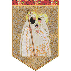 Embroidery Design Holy Family Panel Project Made Entir..