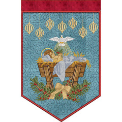 Embroidery Design Project Jesus In The Manger Panel Ma..