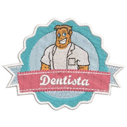 Diseño Para Bordado Escudo Dentista