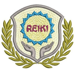 Matriz De Bordado Escudo Reiki