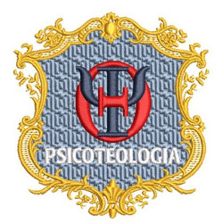 Diseño Para Bordado Escudo Psicoteologia