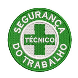 Matriz De Bordado Segurança Do Trabalho Técnico