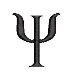Embroidery Design Small Psychology Symbol