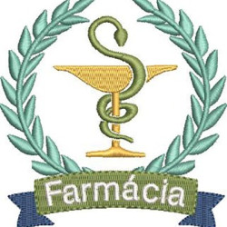 Embroidery Design Pharmacy Shield 3
