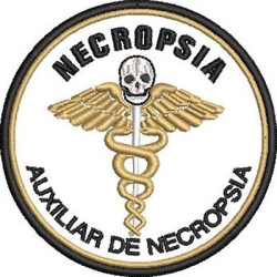 Matriz De Bordado Auxiliar De Necropsia