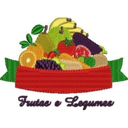 Embroidery Design Customize Fruits And Vegetables