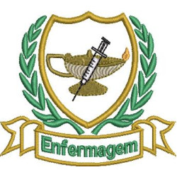 Matriz De Bordado Escudo Enfermagem 6