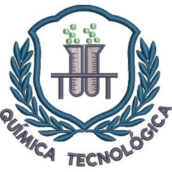 Matriz De Bordado Escudo Química Tecnológica