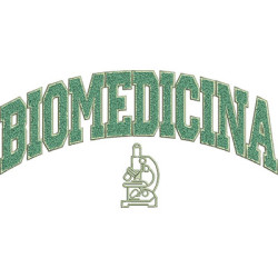 Diseño Para Bordado Falso Chenille Biomedicina