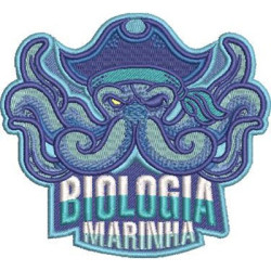 Matriz De Bordado Biologia Marinha