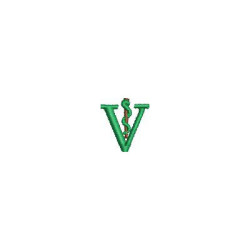 Diseño Para Bordado Símbolo Veterinario 2 Cm