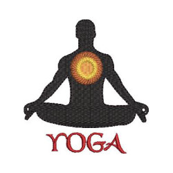 Embroidery Design Yoga