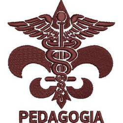 Embroidery Design Pedagogy Shield