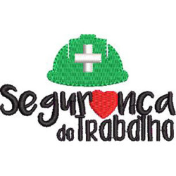 Diseño Para Bordado Seguridad Del Trabajo
