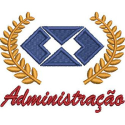 Diseño Para Bordado Escudo De Administración