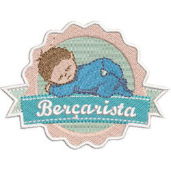 Diseño Para Bordado Escudo De La Guardería