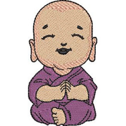 Matriz De Bordado Budinha Cute 6