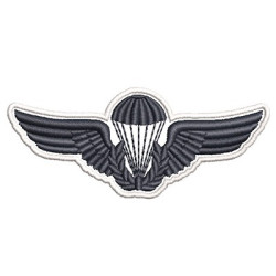 Embroidery Design Parachutism Patch