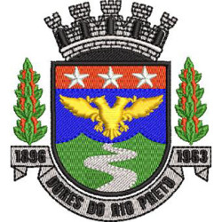Embroidery Design Municipality Of Dores Do Rio Preto