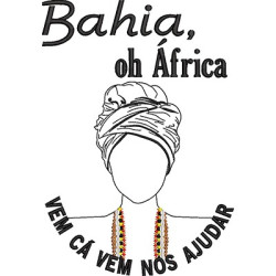 Diseño Para Bordado Bahia, Oh Africa Ven Aqui