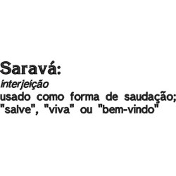 Matriz De Bordado Saravá 3