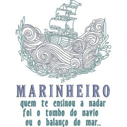 MARINHEIRO QUEM TE ENSINOU A NADAR