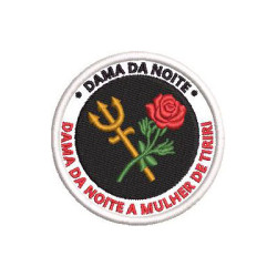 Embroidery Design Lady Of The Night Patch