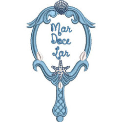 Embroidery Design Abebê De Iemanjá 14 Cm