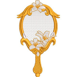 Embroidery Design Abebê De Oxum 14 Cm 2