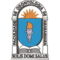 Embroidery Design College Dentistry Araraquara
